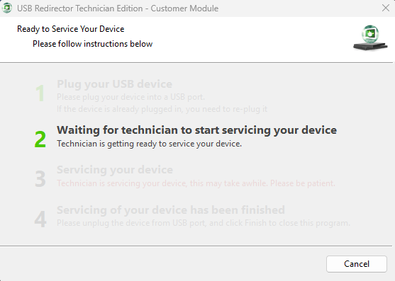 Remote Technician Step 2